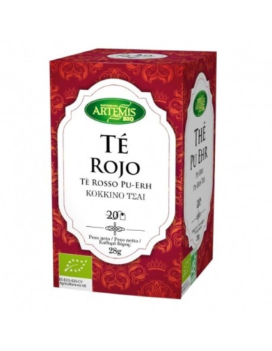 Pack 8 Uds. Té Rojo Pu Erh Bio 28 g  de Artemis Bio