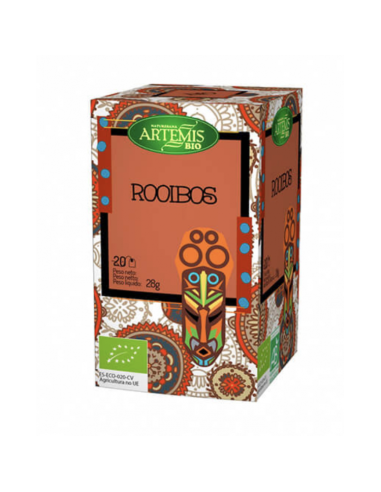 Pack 8 Uds Rooibos Bio Artemis Bio 28 g - Té Natural Saludable