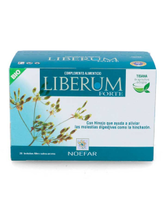 Liberum Tisana 20 Filtros Noefar  Infusión Natural Saludable