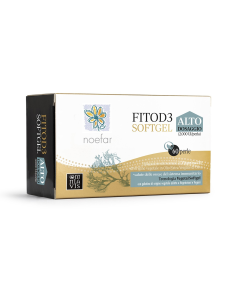 Fito D3 Softgel Noefar 60 Perlas  Vitamina D de Calidad