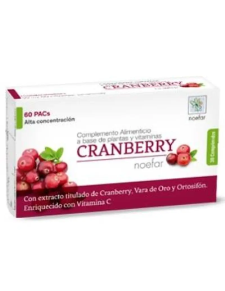 Cranberry Noefar-30 Comp. | Apoyo Natural para la Salud Urinaria