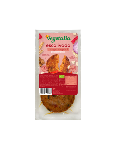 Vegeburger De Escalivada Y Queso Azul Bio, 2 X 80 G de Vegetalia