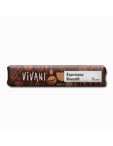 Espresso Biscotti Vivani: Barrita Bio de Café y Chocolate