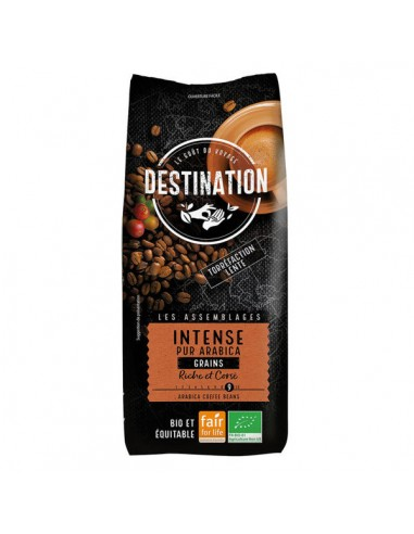 Café En Grano Intenso Arábica Bio, 1 Kg de Destination