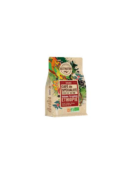 Café De Especialidad Etiopia (Región Sidamo Yergalem) Bio,180 G de Destination