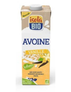 Bebida Vegetal De Avena Y Vainilla Bio, 1L de Isola Bio