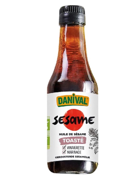 Aceite De Sésamo Tostado Bio, 250 Ml de Danival