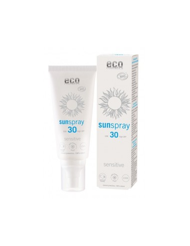 Protector solar FPS30 spray, piel sensible, 100ml de Eco Solar