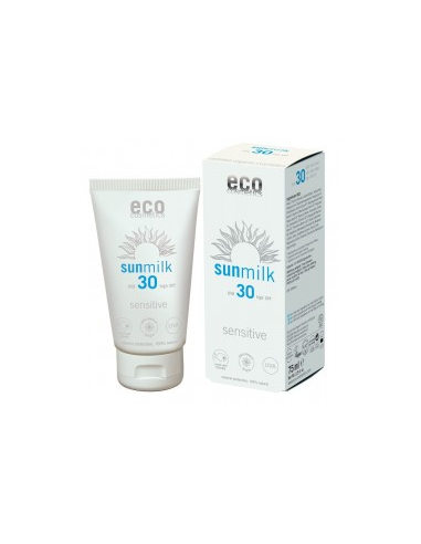 Protector leche solar FPS 30, piel sensible 75ml de Eco Solar