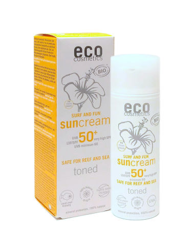 Protector solar FPS 50, 50ml  Surf color de Eco Solar