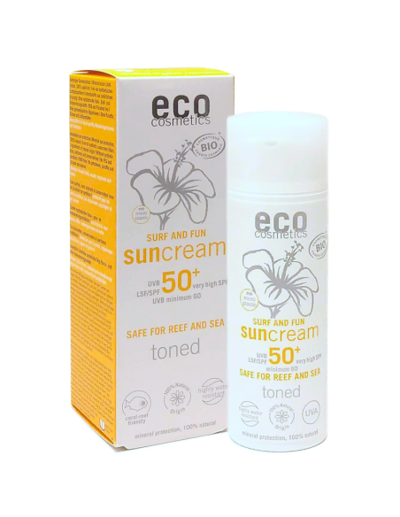 Protector solar FPS 50, 50ml  Surf color de Eco Solar