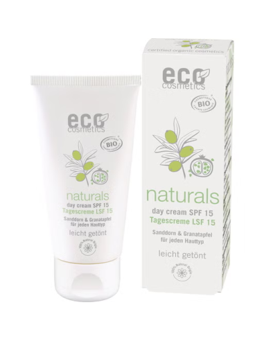 Crema facial color FPS15, 50ml de Eco Cosmetics