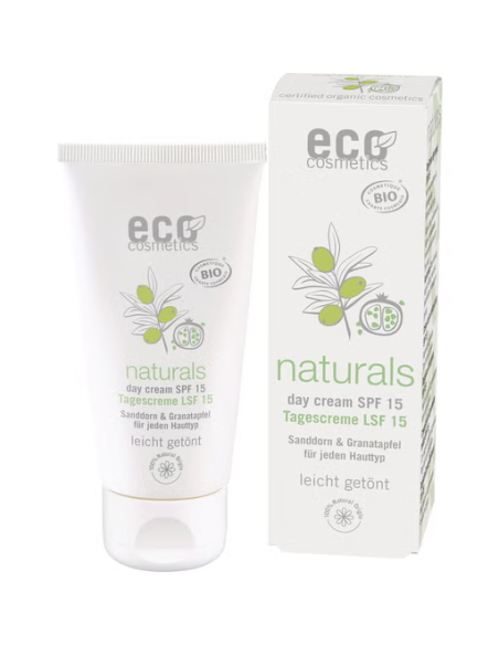 Crema facial color FPS15, 50ml de Eco Cosmetics