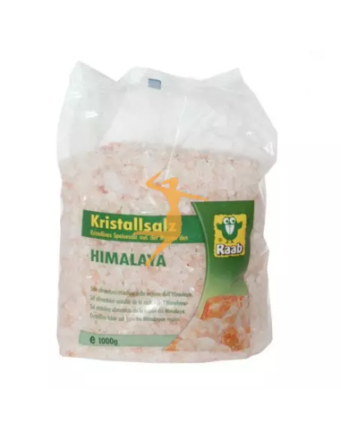 Sal Himalaya granulada, bolsa 1Kg de Raab Vitalfood