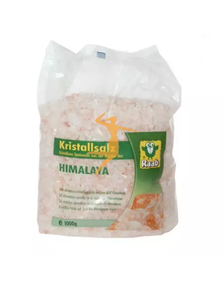 Sal Himalaya granulada, bolsa 1Kg de Raab Vitalfood