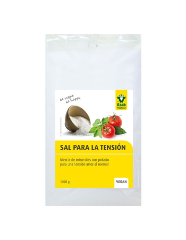 Sal low nat, bolsa 1Kg de Raab Vitalfood