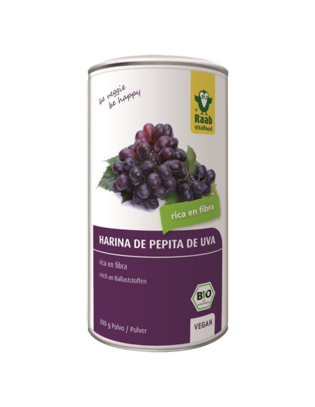 Harina Bio de Pepita de Uva Raab Vitalfood 300g Natural