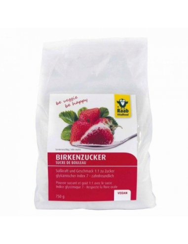 Azúcar de abedul, bolsa 750g de Raab Vitalfood