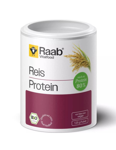 Proteína de arroz polvo, 125gr de Raab Vitalfood