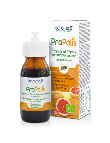 Extracto de Propolis y semilla de pomelo bio, 50ml de Ladrôme Laboratoire