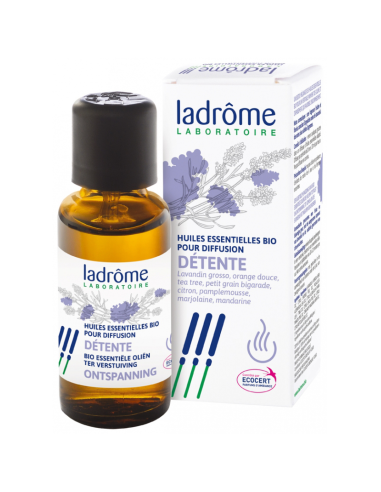 Aceite esencial mezcla relajación bio,30ml de Ladrôme Laboratoire