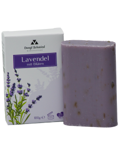 Jabón de lavanda ecológico sin aceite de palma, 80g** de Hydrophil