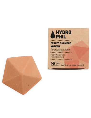 Champú solido de lúpulo, cabello seco 50g de Hydrophil