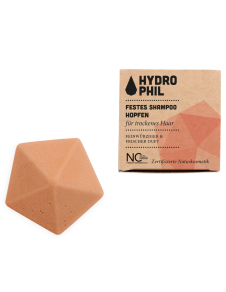 Champú solido de lúpulo, cabello seco 50g de Hydrophil