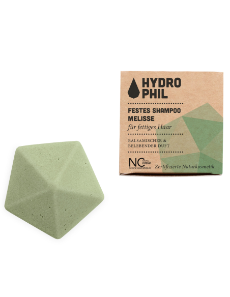 Champú solido de melisa, cabello graso 50g de Hydrophil