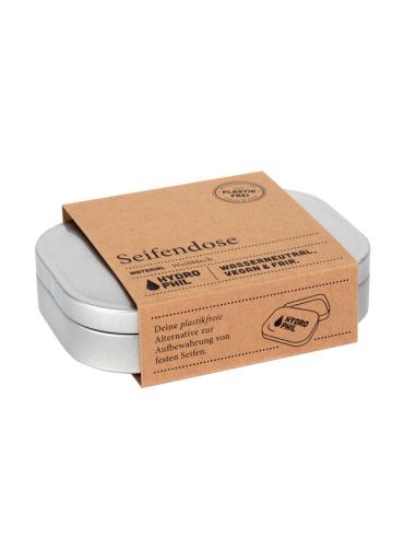 Caja de jabón de metal - Nuevo Formato de Hydrophil