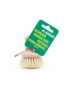 Cepillo de cacerolas con cerdas vegetales de Naiked