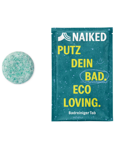 limpiador de baños "Clean your bathroom eco loving", tab para 500ml de Naiked