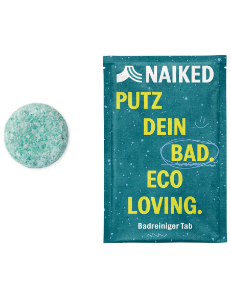 limpiador de baños "Clean your bathroom eco loving", tab para 500ml de Naiked