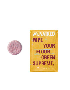 limpiador de suelos "Wipe your floor. Green supreme", tab para 500ml de Naiked