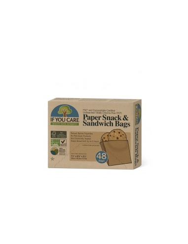 Bolsas de papel para sándwich If You Care 48 unidades eco