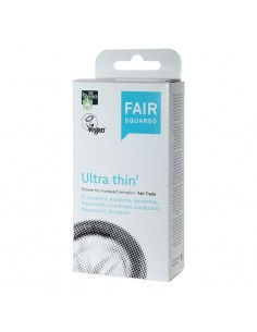 Preservativos Ultra Finos Fair Squared 3 unidades Comercio Justo
