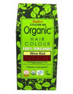 Tinte cabello vegetal rojo vino, 100gr de Radico