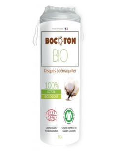 Discos Desmaquillantes Bio 80ud Bocoton - Suaves y Naturales