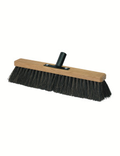 Escoba para exterior(40cm), madera de fresno y fibra de arenga de Redecker