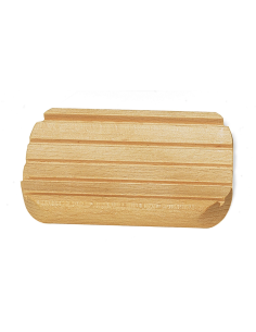 Jabonera de madera de haya Redecker 11,5 x 7 cm de Redecker