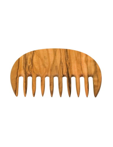 Peine Afro de Madera de Haya Encerada Redecker 18 cm
