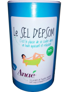 Sal de Epsom Anaé 1kg  Relajación y bienestar natural
