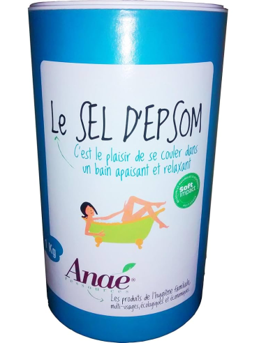 Sal de Epsom, 1kg de Anaé