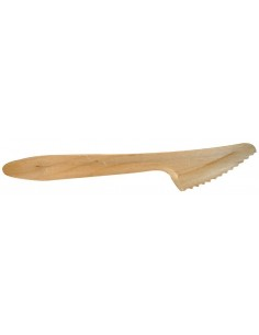 Cuchillos de madera de álamo, 16.5cm, 100ud** de Ecodis
