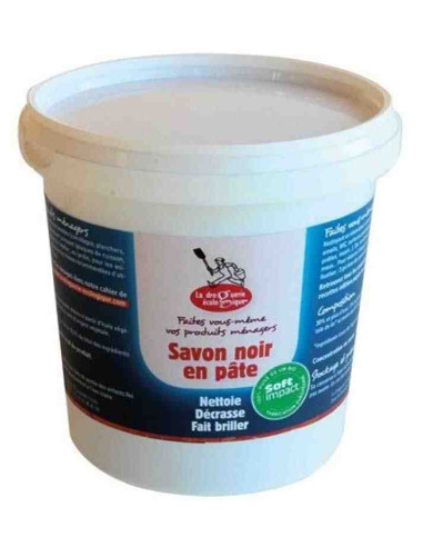 Jabón negro en pasta bio, 1Kg de La Droguerie Écologique