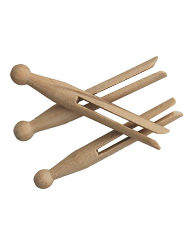 Pinzas de ropa Ecodis 50 unidades resistentes y duraderas