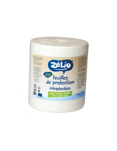 Rollo celulosa pañal lavable, 100hojas de Zélio