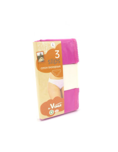 Bragas color fucsia 3ud, XL** de By Venga
