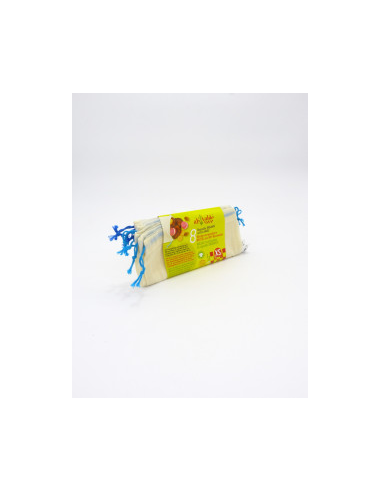 Bolsas de algodón ecológico GOTS para productos a granel, L, Display 40x5ud x(30x33cm) de Ah! Table!