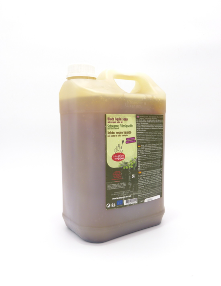 Jabón negro de aceite de oliva ecológico, 5l de La Droguerie Écologique